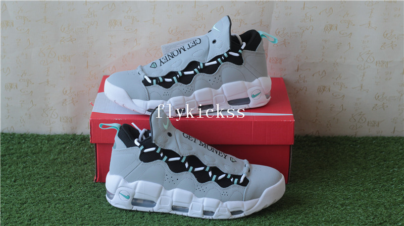 Nike Air More Money QS Wolf Grey Green